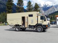 Extrem-Camper am Mount Robson