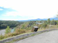 Brücke über dem 80m tiefen Hagwilget Canyon