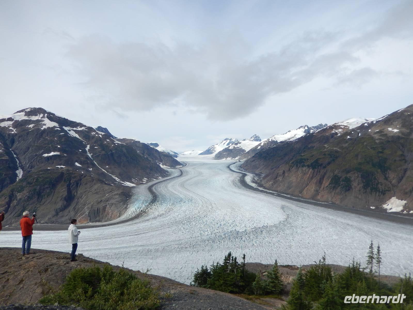 der Salmon Gletscher