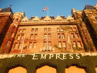 das Empress Hotel in Victoria