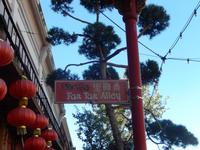die winzige Fan Tan Gasse in China Town, Victoria