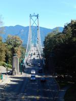 die Lions Gate Bridge in Vancouver
