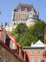 Quebec - Blick zum Chateau Frontenac