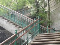 Quebec - Teil 2 der Halsbrechertreppe in die Oberstadt