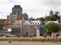 Quebec - Blick zur Oberstadt