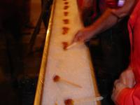 Herstellung von Lollipops im Sugar Shack