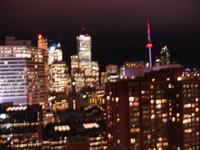 Toronto - Blick auf die Skyline - bei Nacht