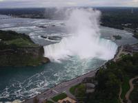 Niagara Fälle - Blick vom Skylon Tower auf die Fälle