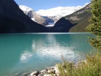 am Lake Louise