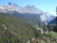 Stopp am Sunwapta-Pass in 2040 Meter Höhe