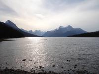 am Maligne Lake