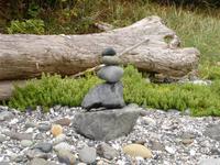 am Strand des Long Beach bei Wickaninnish Beach