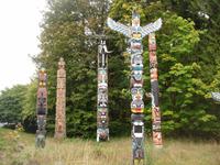 Vancouver - Totempfähle im Stanley- Park