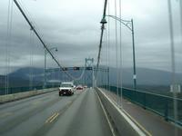 Vancouver - auf der Lions Gate Bridge