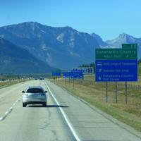 Fahrt nach Banff