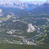 Blick vom Sulphur Mountain