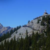 Aufstieg zum Sulphur Mountain