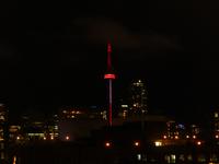 Der CN - Tower in Toronto bei Nacht