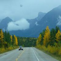 Fahrt zum Maligne See 
