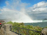 hübscher Regenbogen in der Gicht