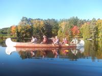 Kanufahrt auf dem Ochstongue Lake