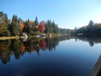 Tolle Fotomotive auf dem Ochstongue Lake