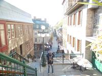 Blick in die Unterstadt von Quebec