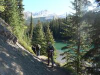 Wanderung am Maligne Lake