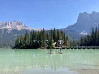 9. Reisetag – Banff- & Yoho-Nationalpark – Emerald Lake im Yoho-Nationalpark