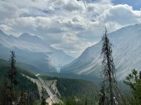 9. Tag – Icefields Parkway – Fotostopp am „Big Bend“