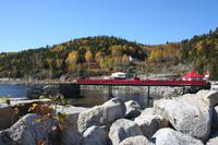 Ankunft am Bootsanleger in St. Catherine