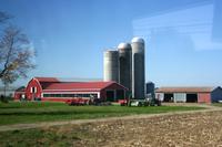 Typische kanadische Farm