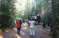 Holzfäller-Museum im Algonquin-Park