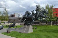Ankunft in Calgary - Stampede Grounds