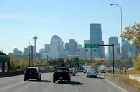 Ankunft in Calgary