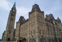 Auf dem Parlamentshügel in Ottawa