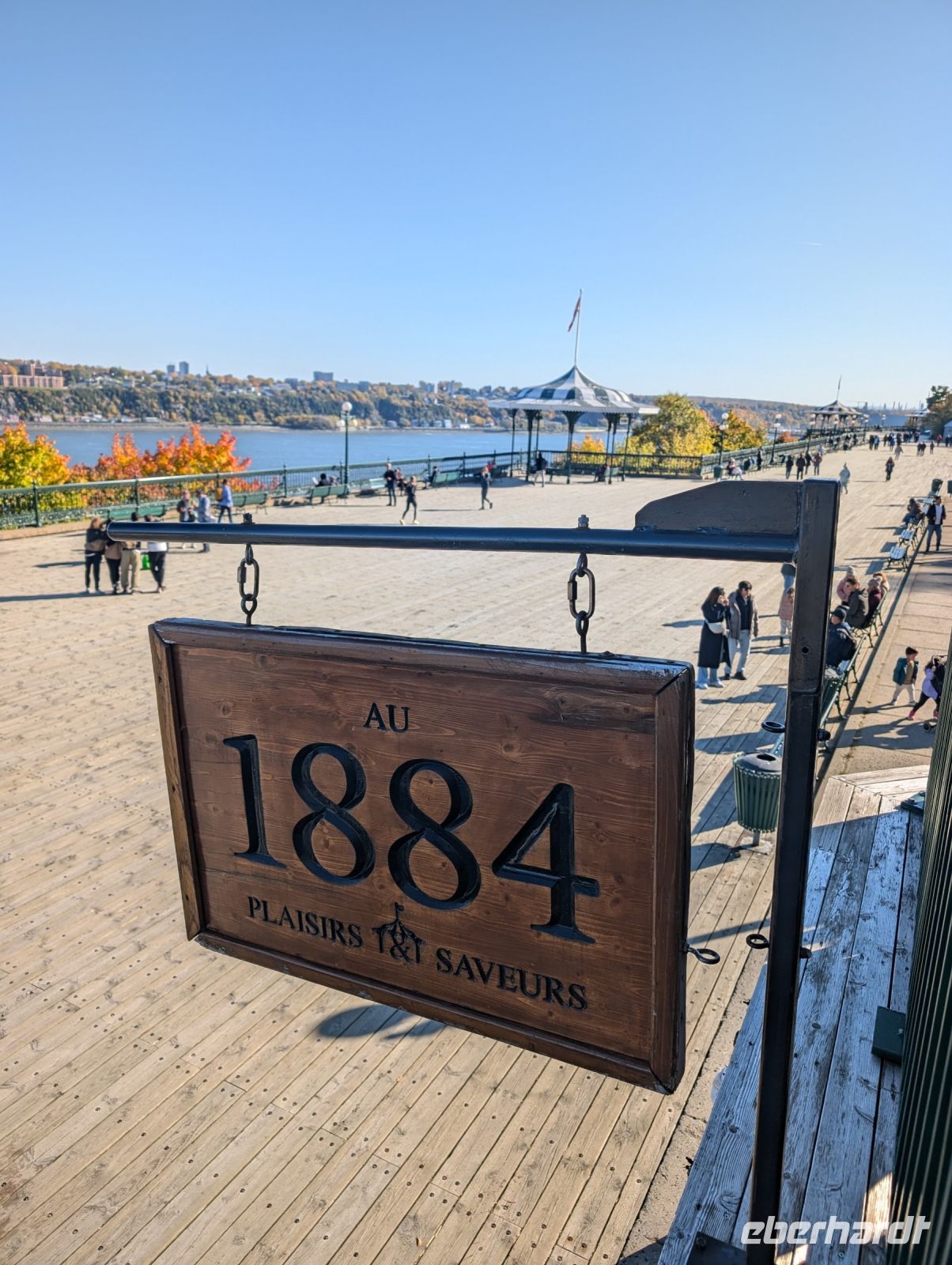 Ausblick in Quebec