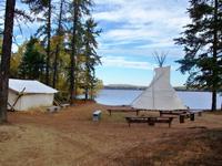 Besuch eines Indianerdorfes