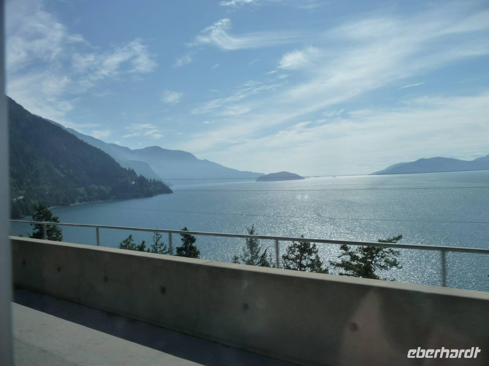 Blick in Lions Bay