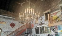 Café im Distillery District in Toronto