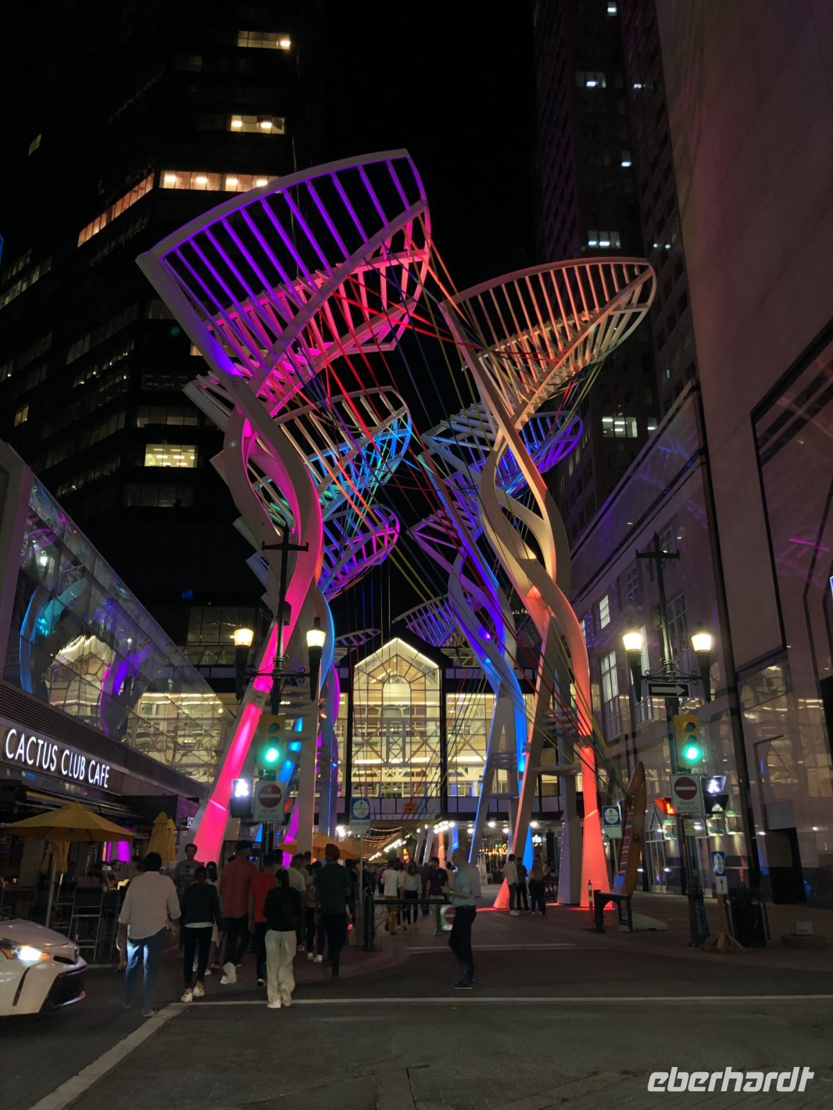 Calgary bei Nacht
