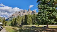 Castle Mountain im Banff-Nationalpark