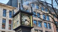 Dampfuhr in Gastown - Altstadt von Vancouver
