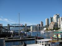 Der Blick False Creek