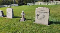 Die Grabstätten der Familie O'Keefe auf der O'Keefe Ranch bei Vernon