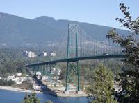 Die Lion's Bridge in Vancouver