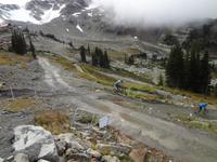 Downhill biken