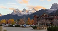 Drei Schwester in Rocky Mountains -  Alberta, Kanada