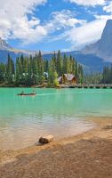Emerald Lake im Yoho-Nationalpark