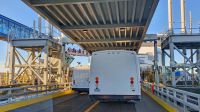 Fahrt auf die Fähre nach Vancouver Island - BC Ferries